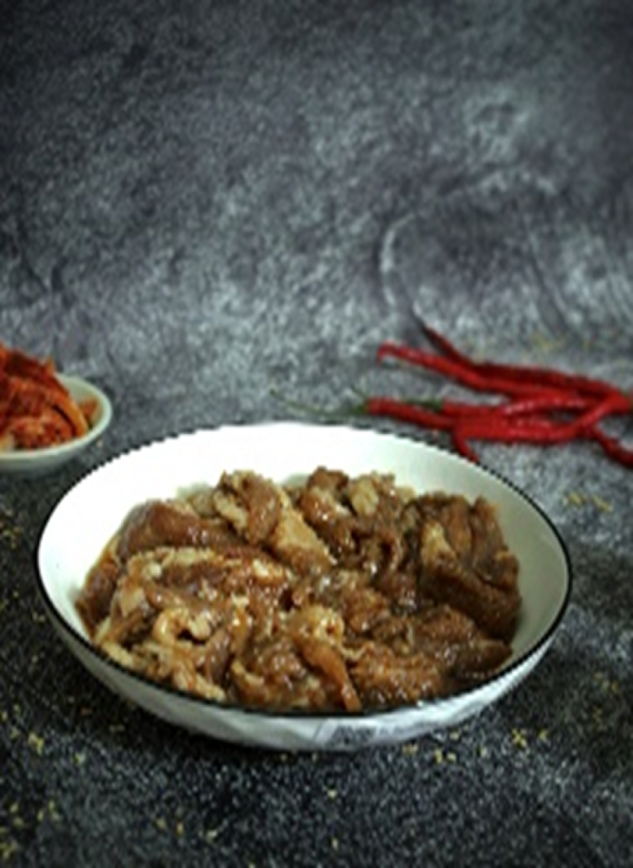 Sobulgogi Yangyeom 목심소불고기(양념)